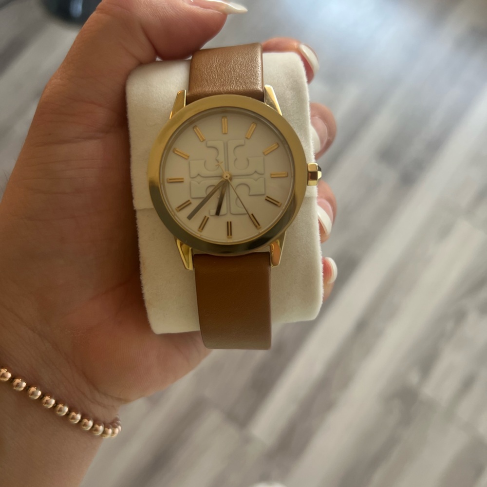 Tory Burch leather watch